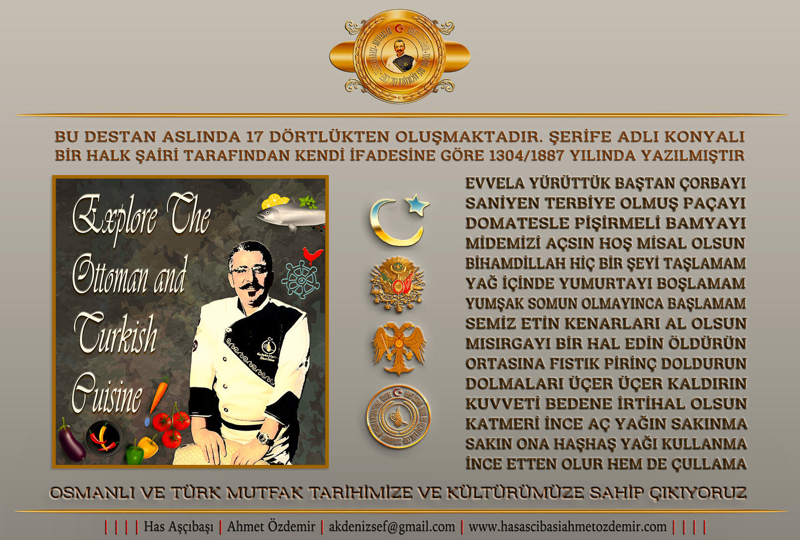 ornek turk sefi-osmanli mutfagi-danismanlik